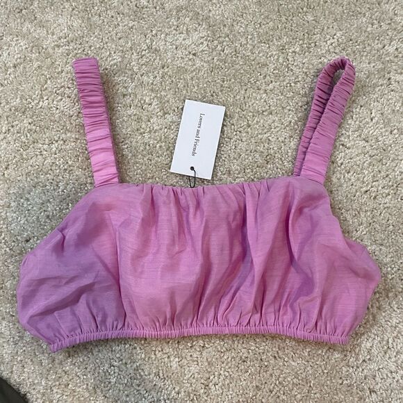 NWT Revolve - Lovers & Friends Kerry Top Purple - Picture 3 of 5